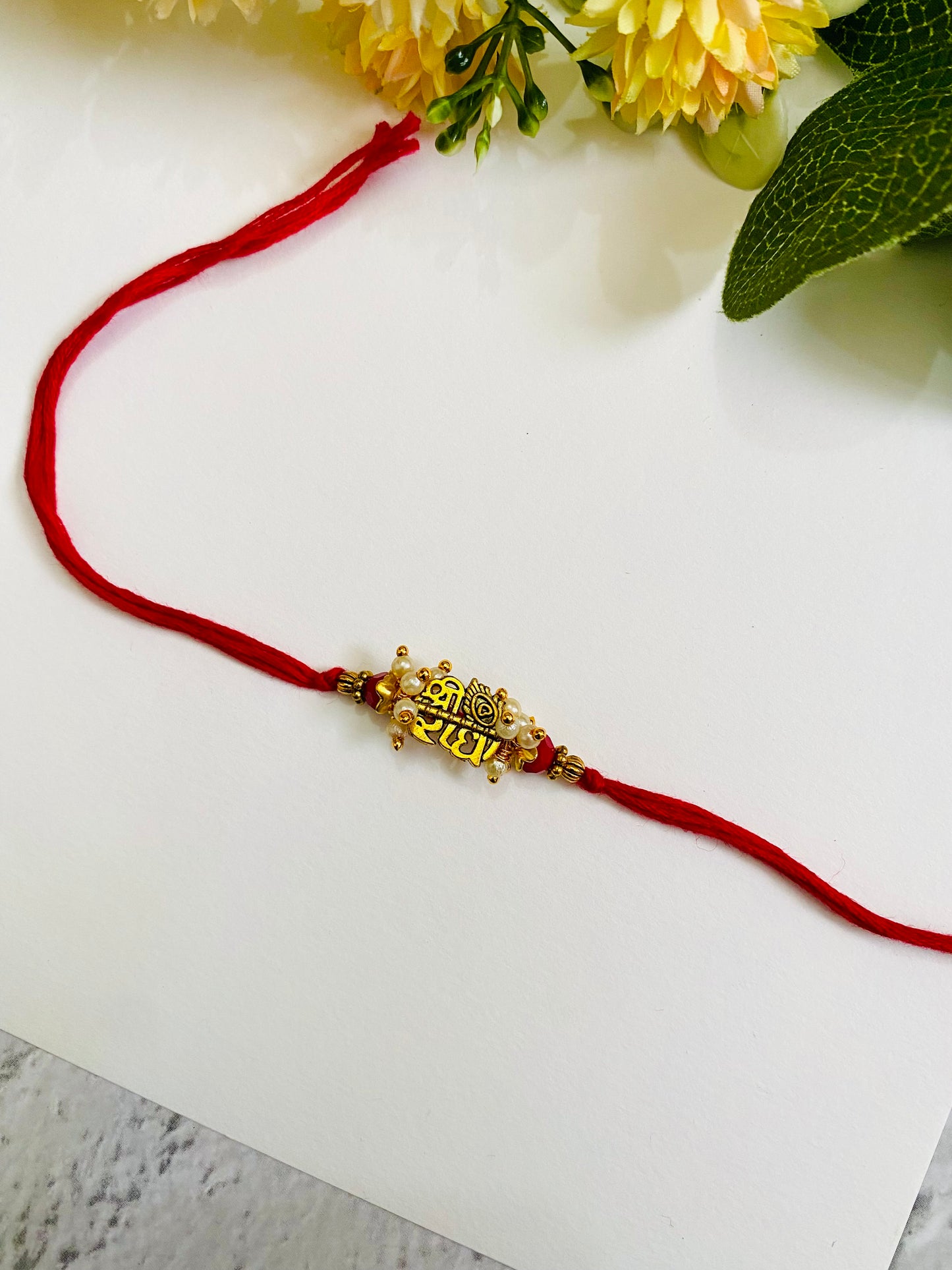 Shree Radha bead bhabhi rakhi