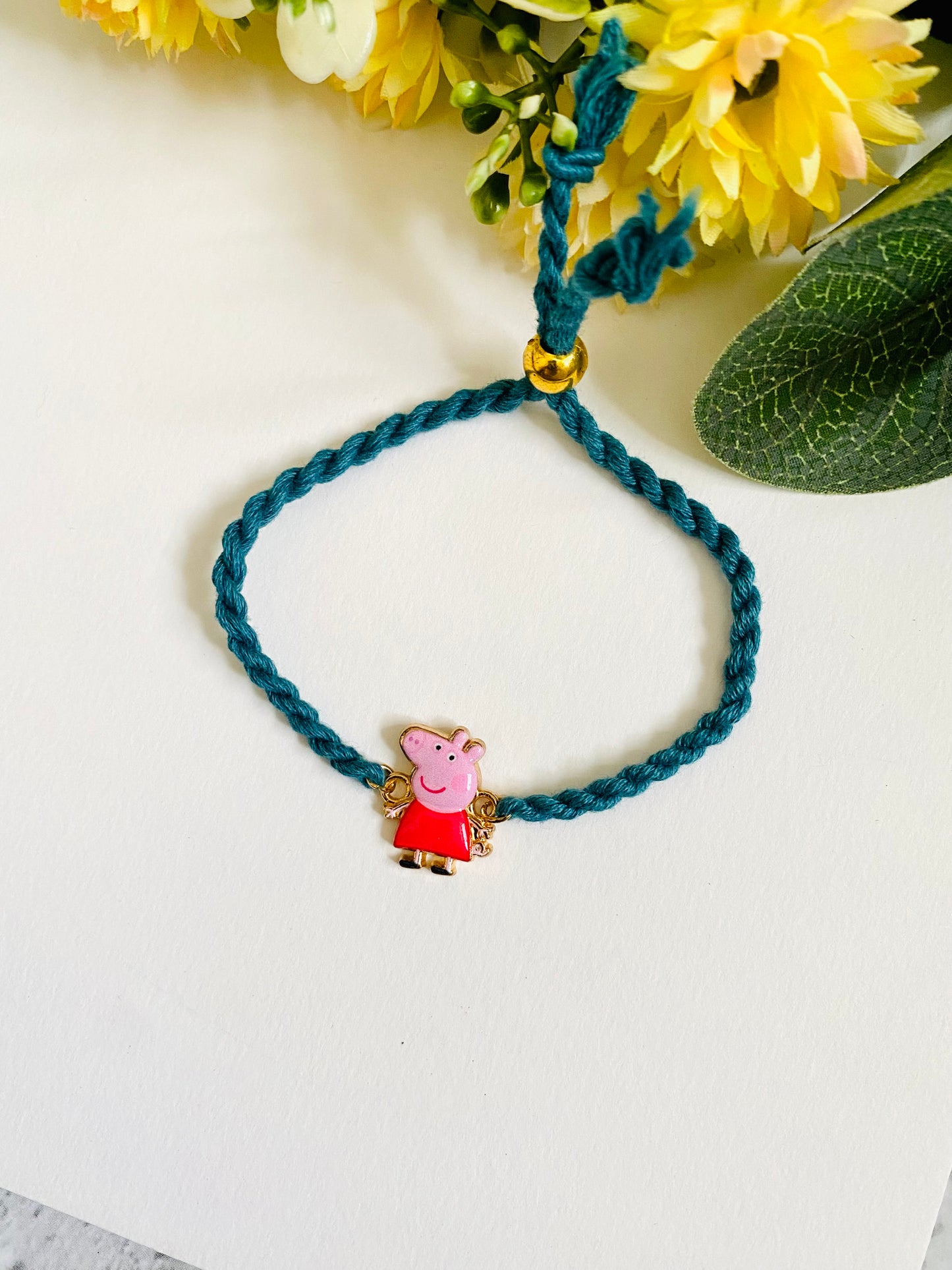 Pepapigg bracelet kids rakhi