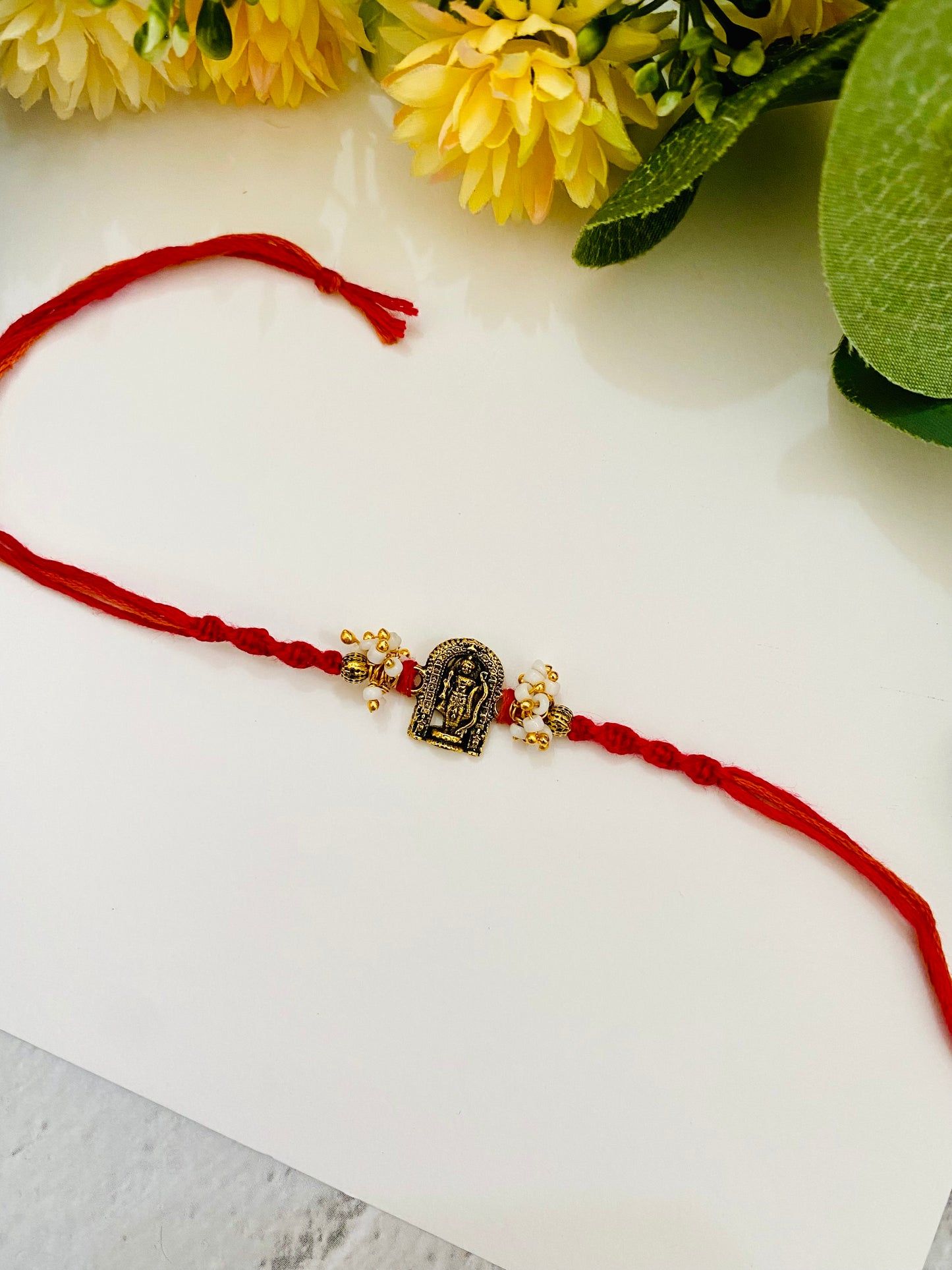 Ram knotting bead Bhabhi Rakhi