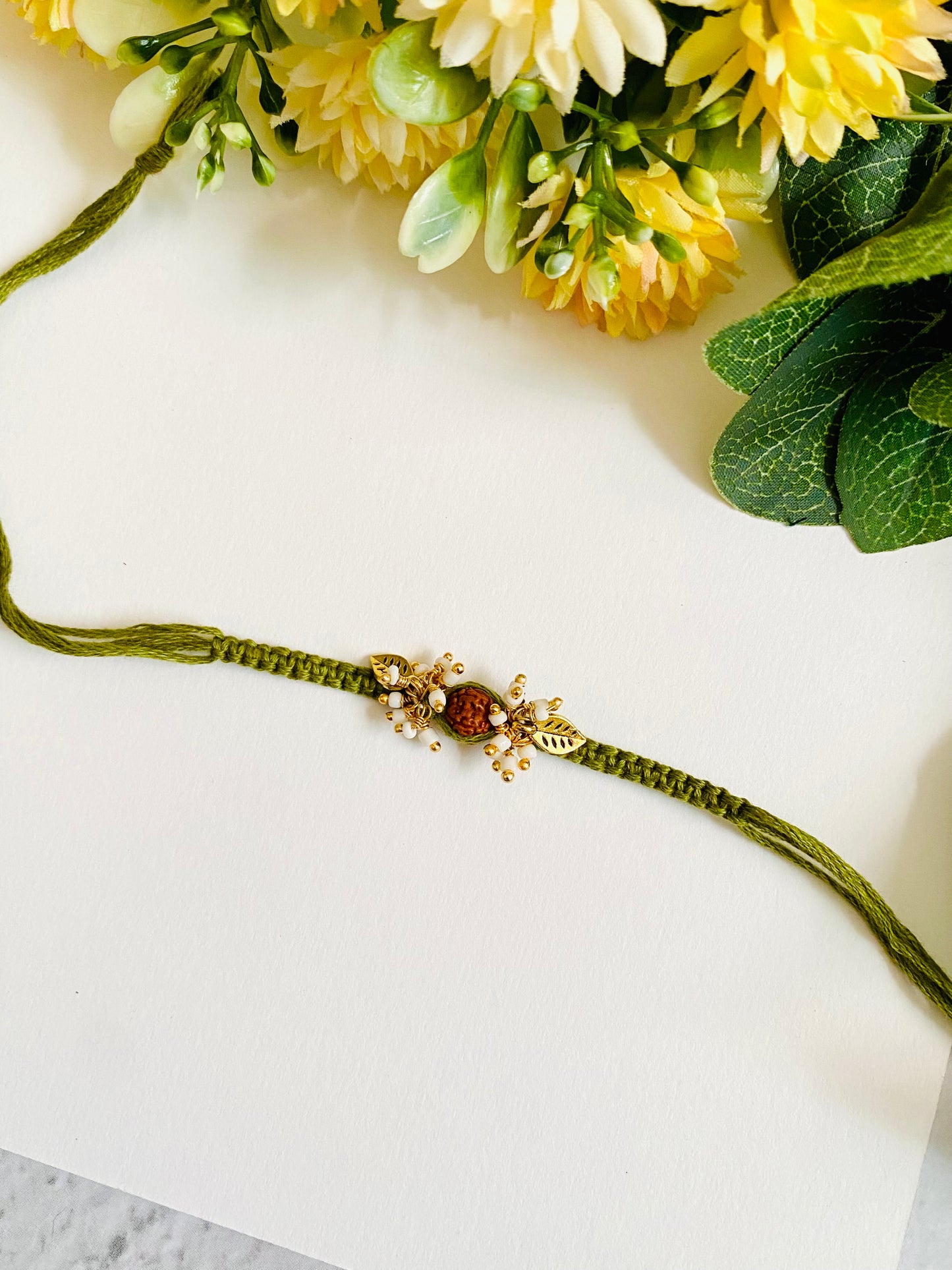 Mahadev knotting belt bhabhi rakhi