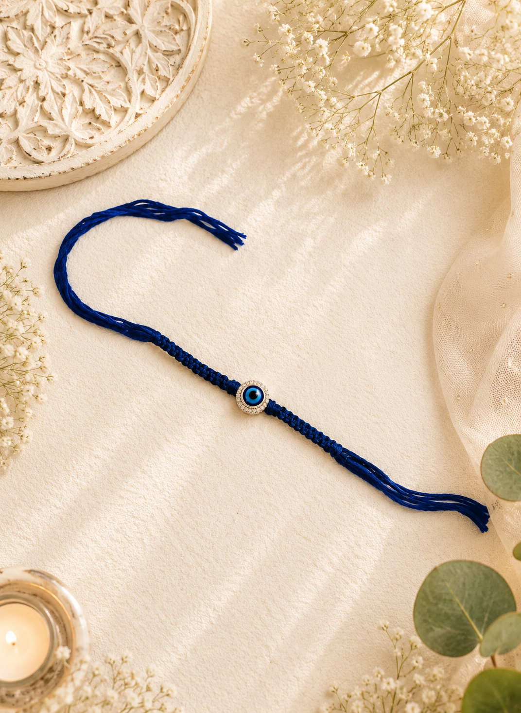Silver Rakhi