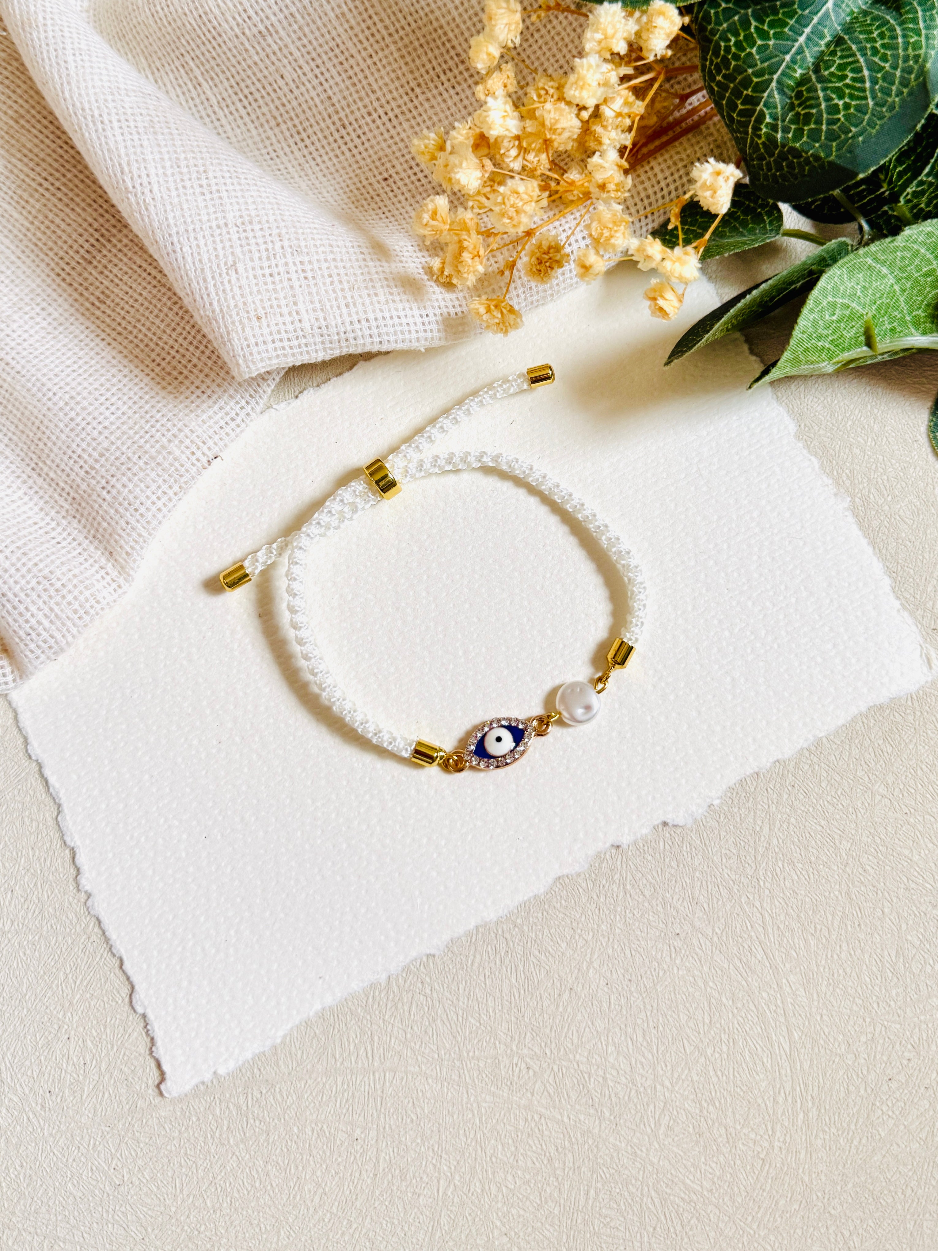 Evil Eye Blessing Bracelet Bhabhi Rakhi