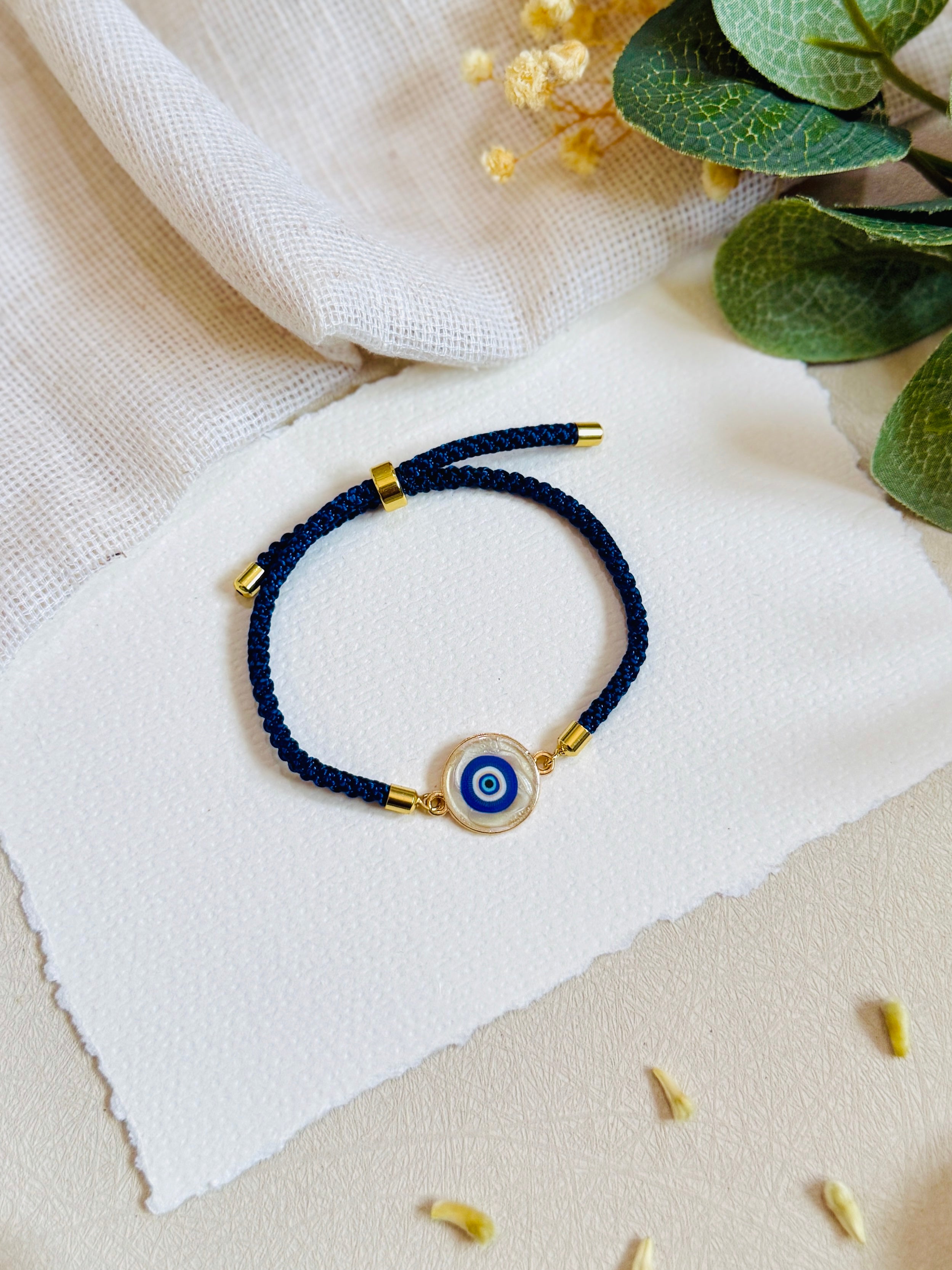 Blue Aura Evil Eye Bhai Bracelet Rakhi
