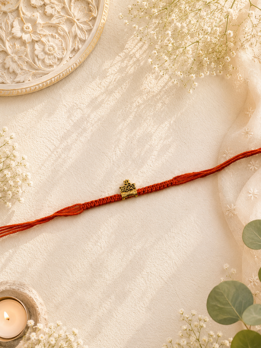 Mahadev Knotting Bhai Rakhi