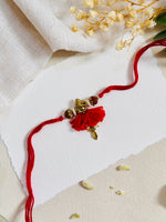 Divine Ganesha Rudraksha Bhabhi Rakhi