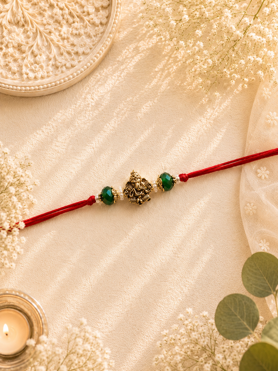 Divine Ganesha Bhai Rakhi