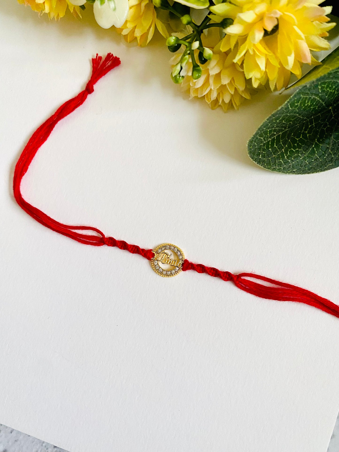 Bhai diamond non tarnish bhai rakhi