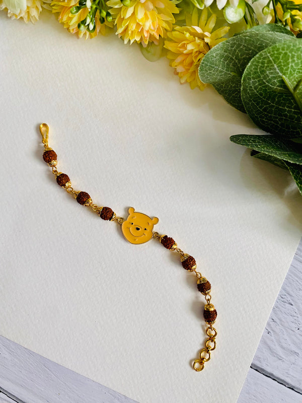 Pooh Rusraksha Bracelte  Kids Rakhi