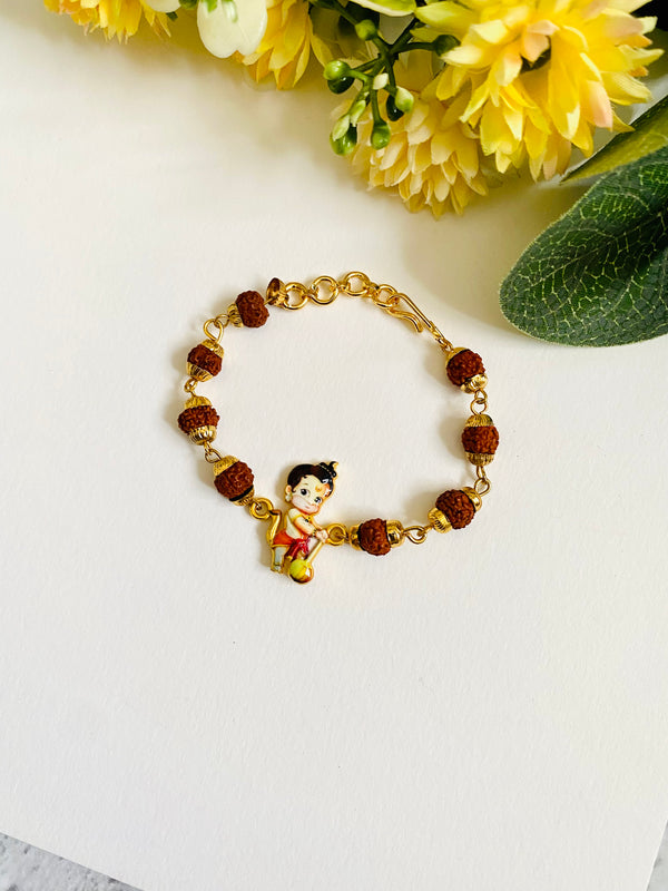 Hanuman Rudraksha Bracelet  Kids Rakhi