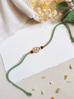 Ethnic Kundan Bhai Rakhi