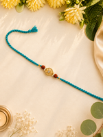 Elegant Kundan Bhai Rakhi