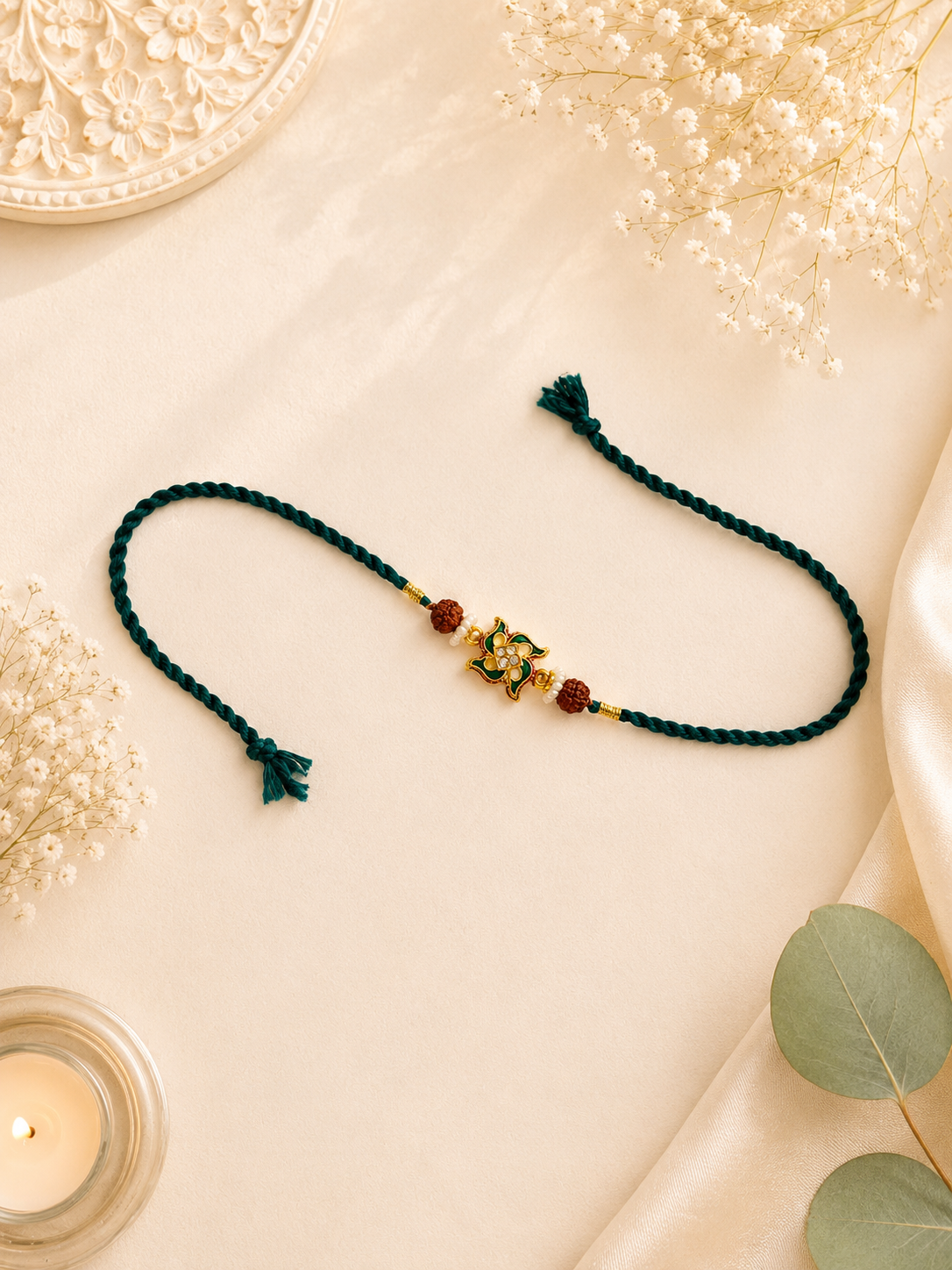 Swastik Meena Kundan Bhai Rakhi