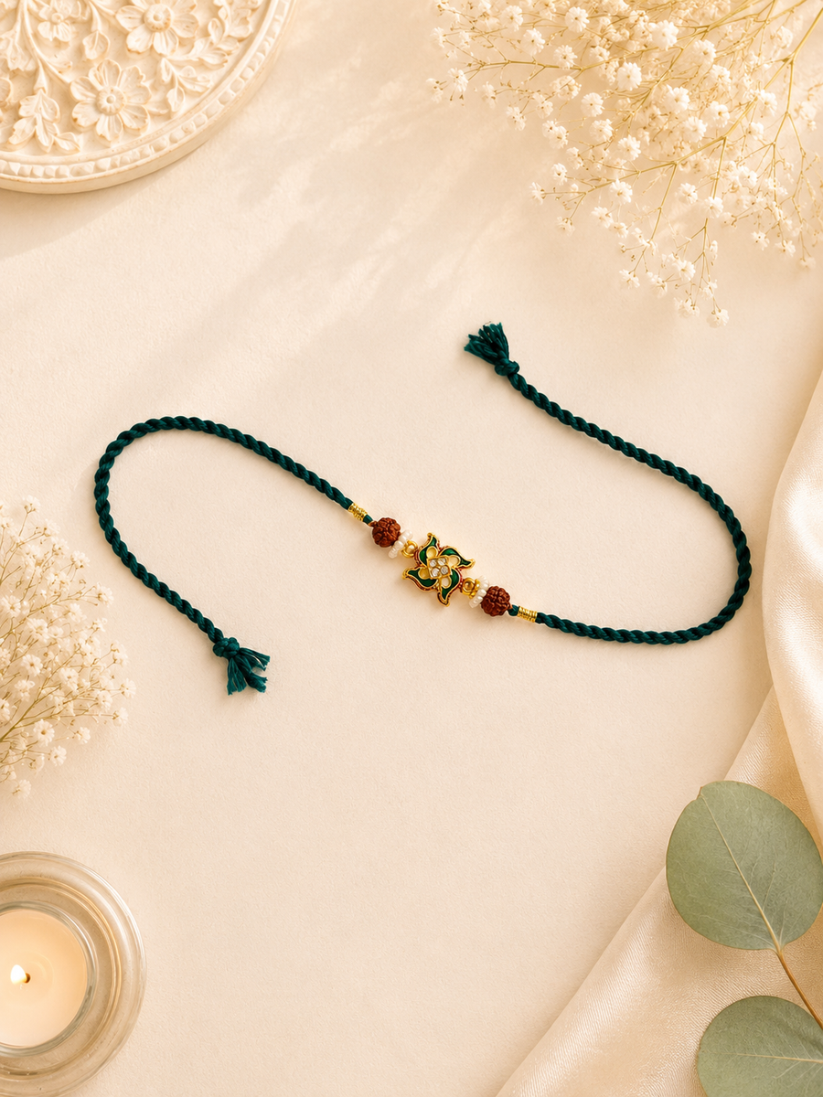 Swastik Meena Kundan Bhai Rakhi