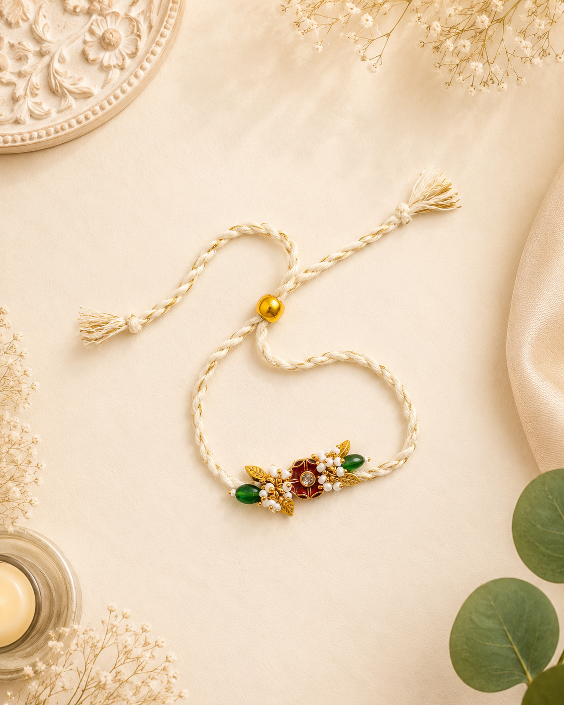 Red And Green Meena Bhabhi Rakhi