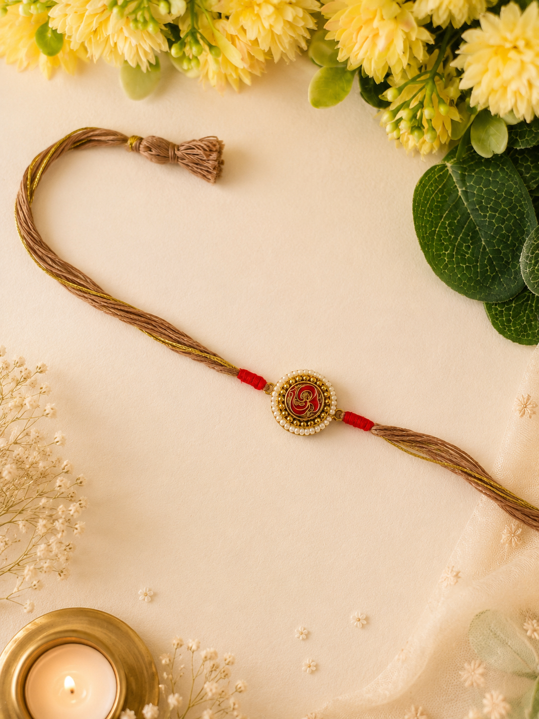 Om Symbol Bhai Rakhi