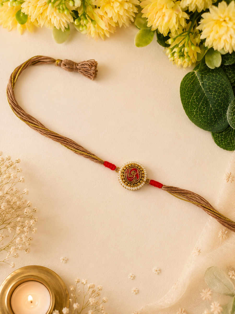 Om Symbol Bhai Rakhi