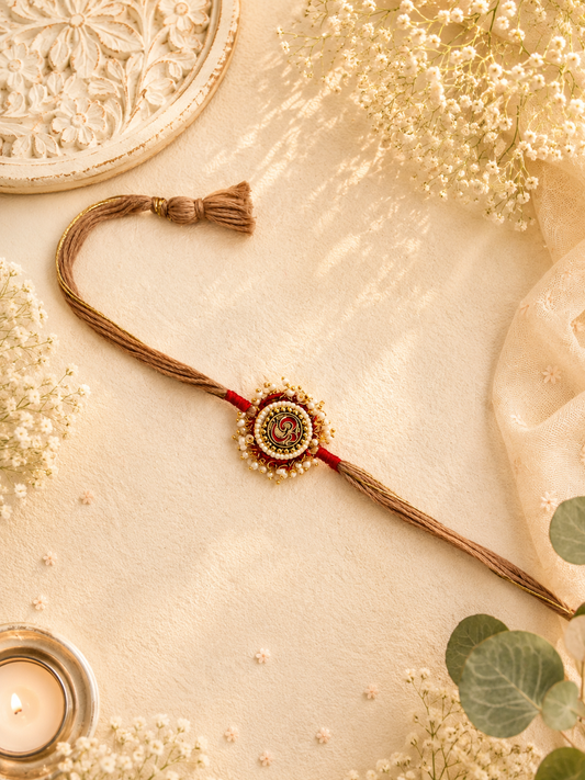 Om Symbol Bhabhi Rakhi
