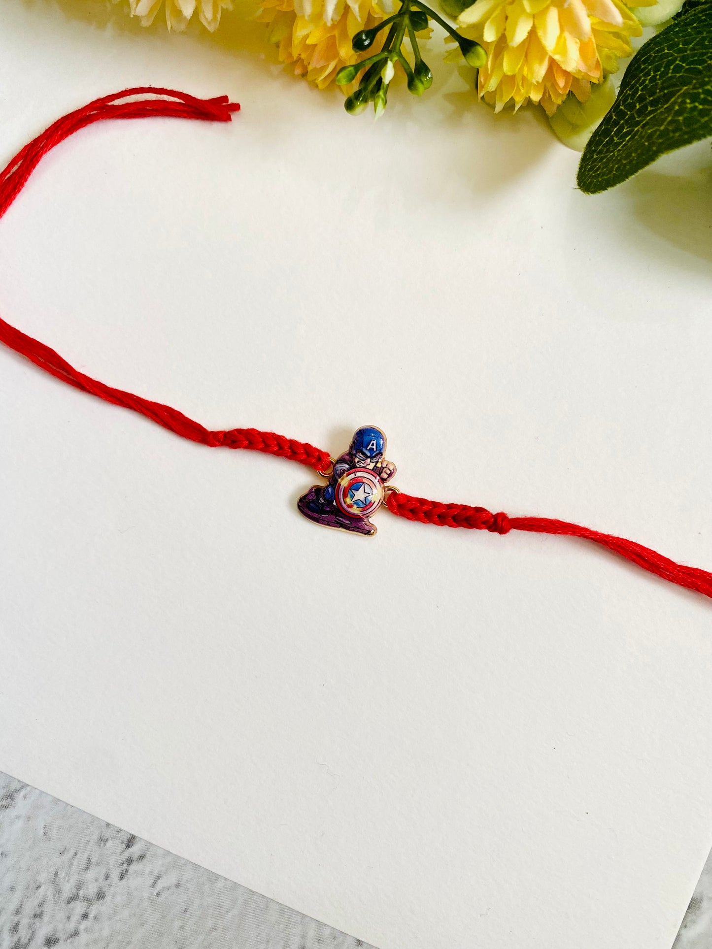 Captian America Kids Rakhi