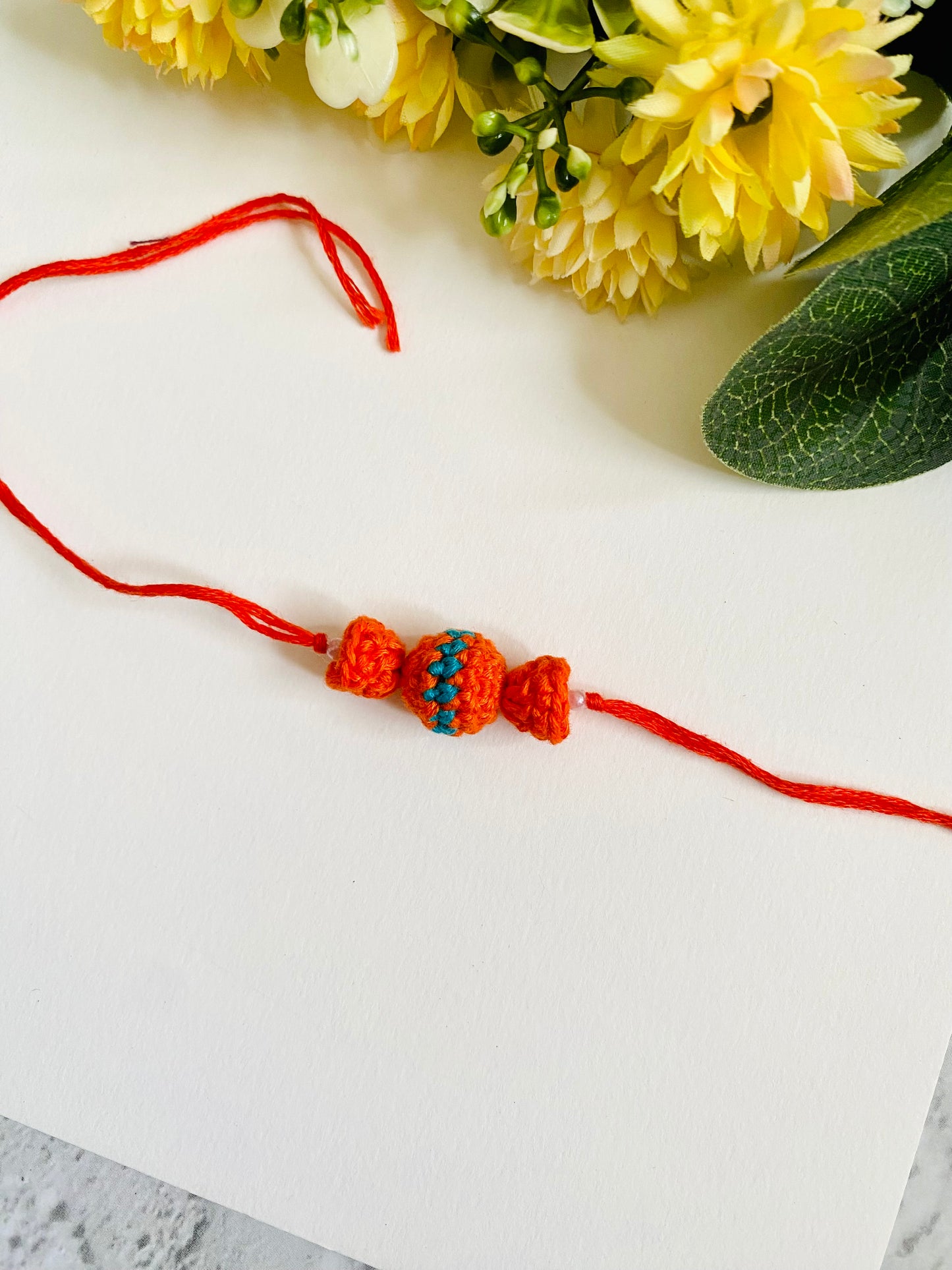 Chocolate Crochet Kids Rakhi