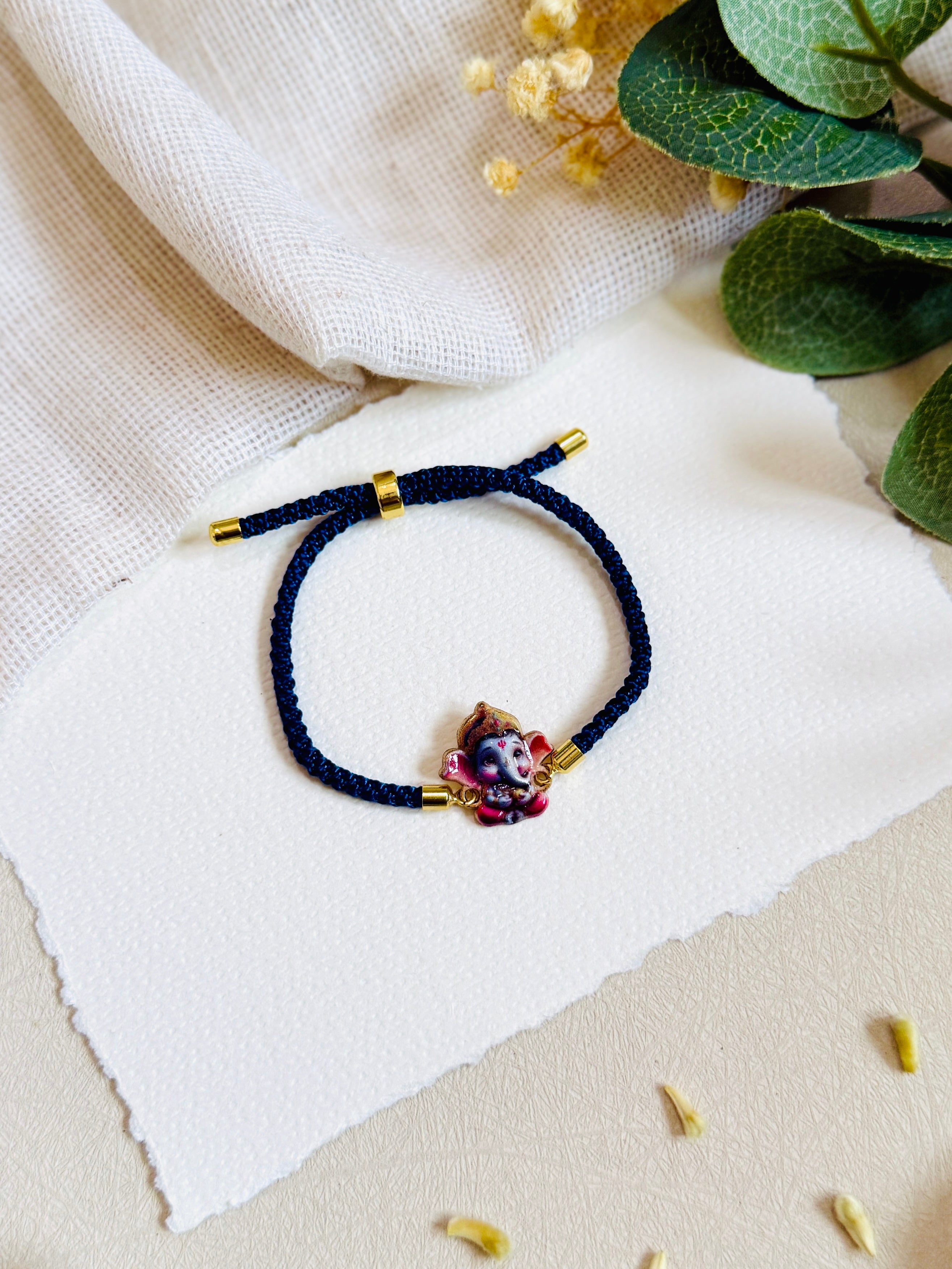 Shree Ganesha Kids Bracelet Rakhi
