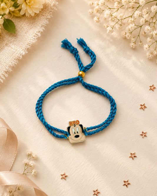 Pooh Mickey Kids Bracelet Rakhi