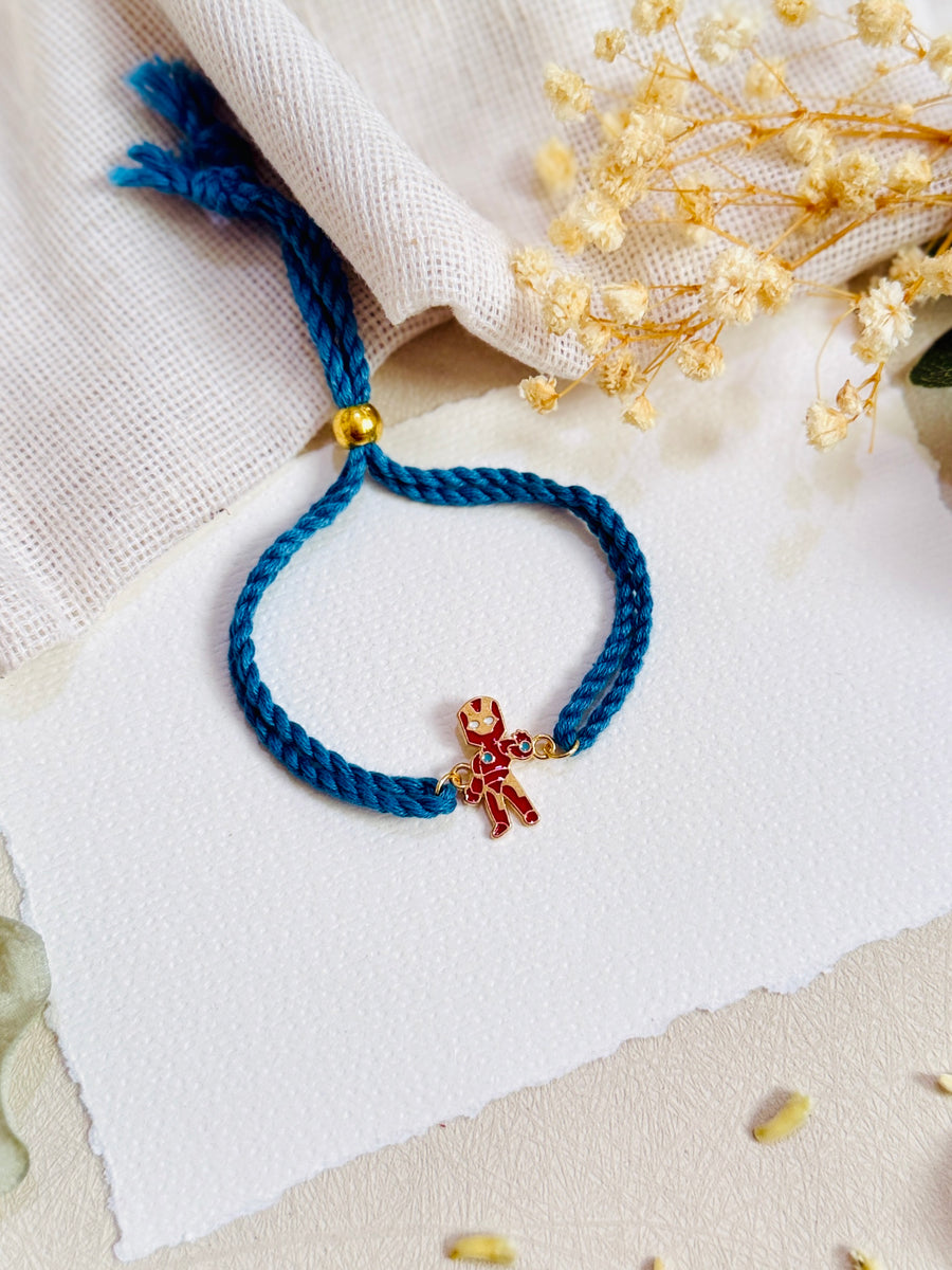 Ironman Golden Kids Bracelet Rakhi