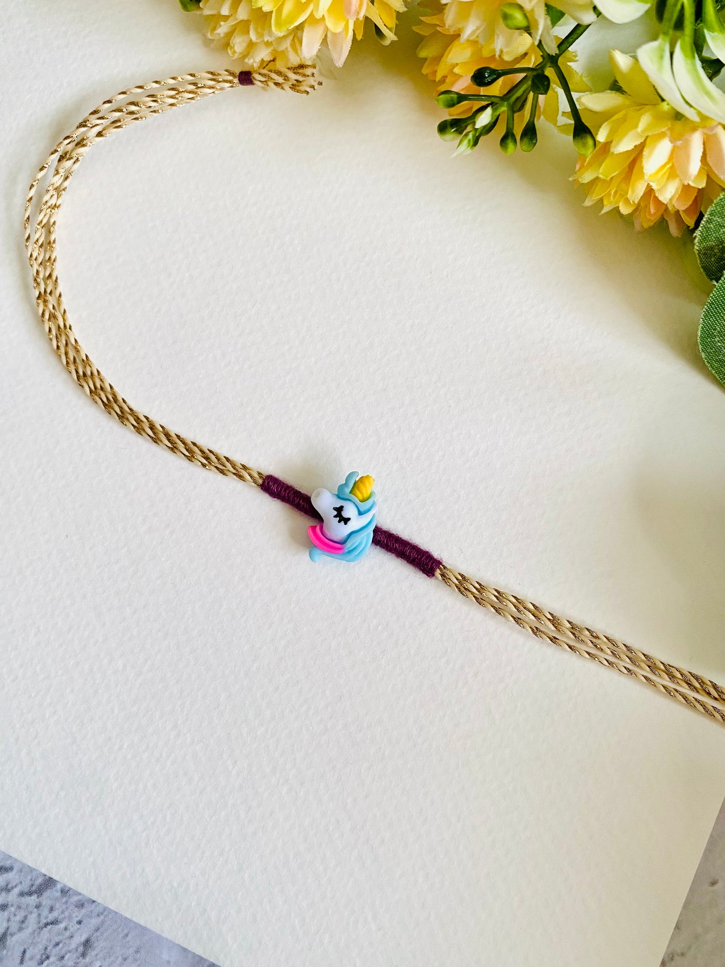 Unicorn Small Kids Rakhi