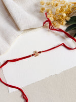Shivaling Diamond Anti-Tarnish Bhai Rakhi