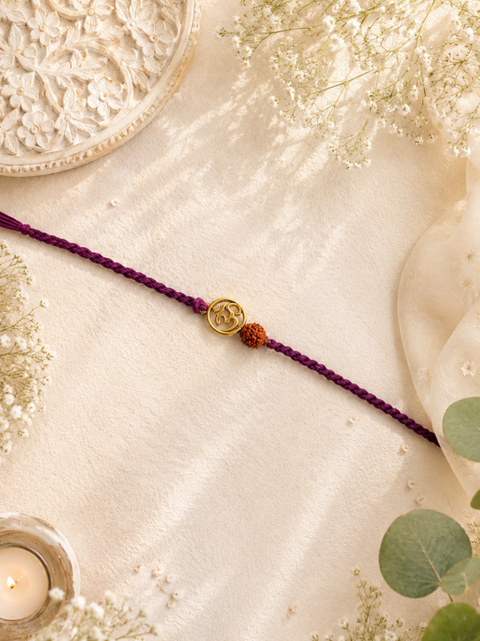 Om Rudraksh Bhai Rakhi
