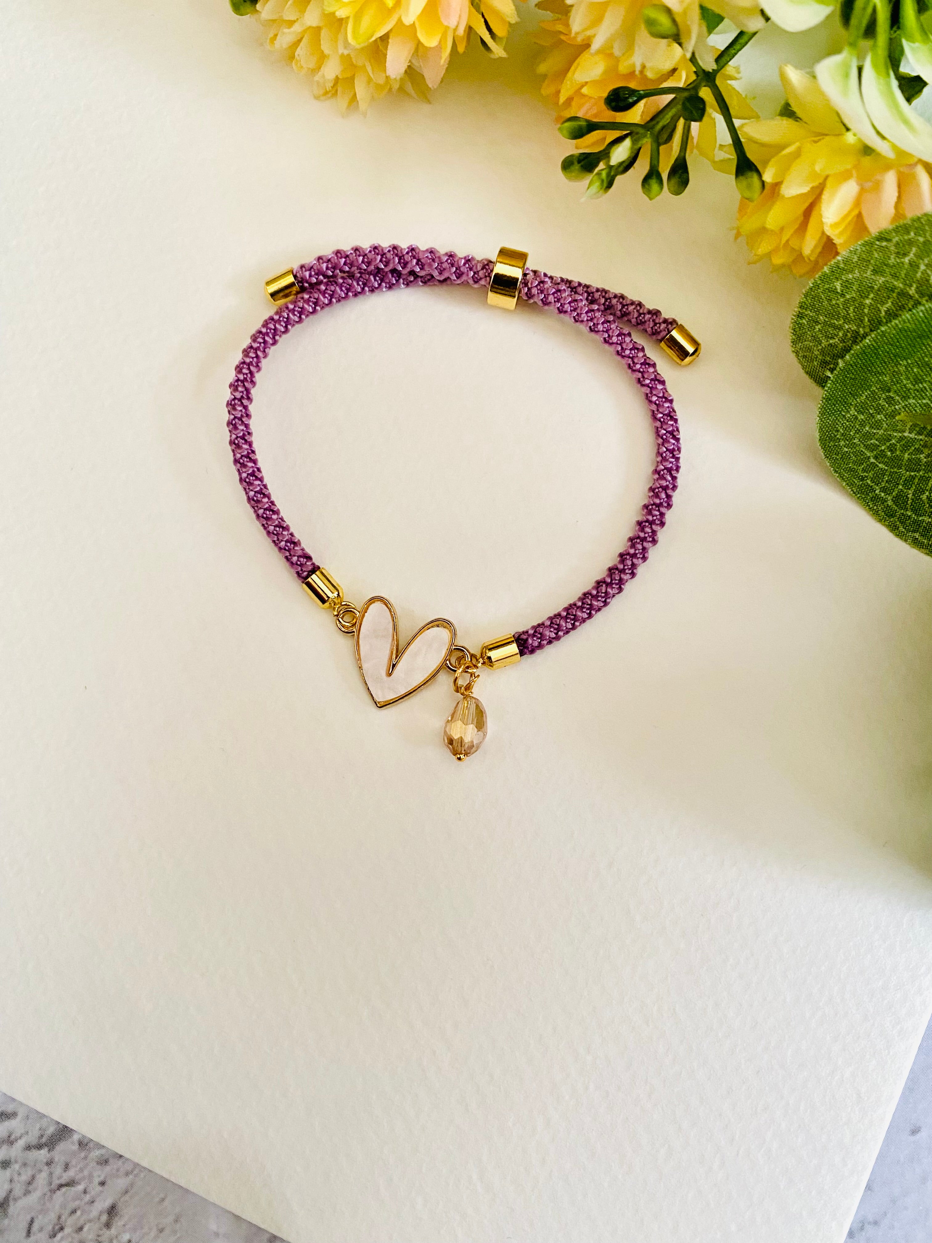 Heart Bracelet Bhabhi Rakhi