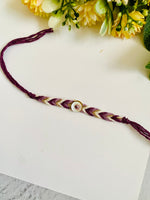 Designer Braid Evil Eye Bhai Rakhi