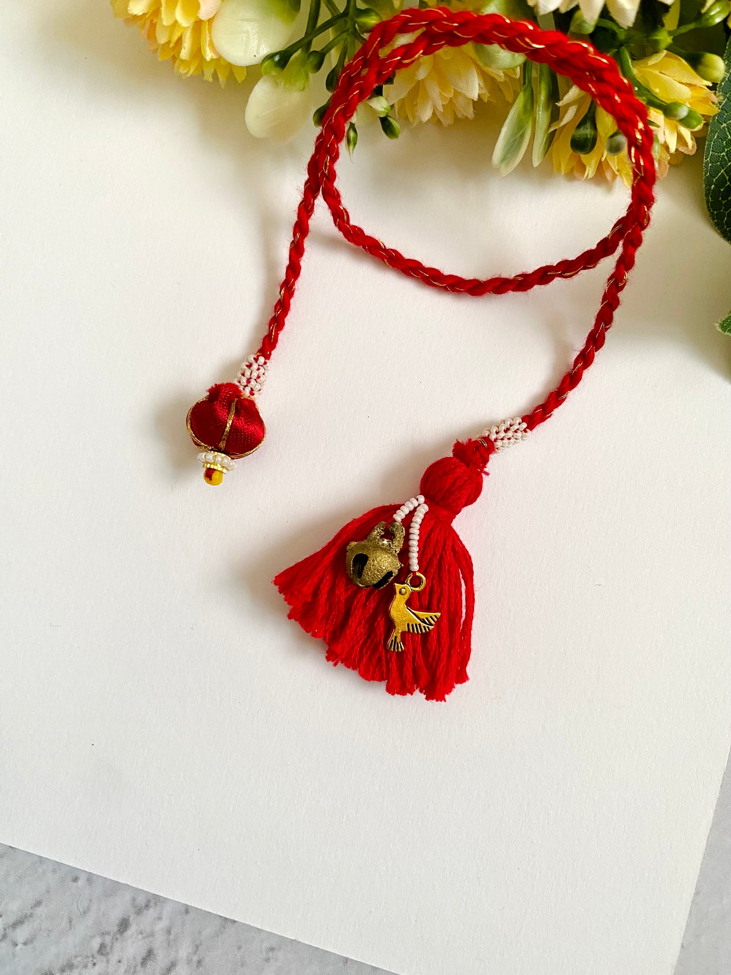 Bird And Potali Lumba Bhabhi Rakhi