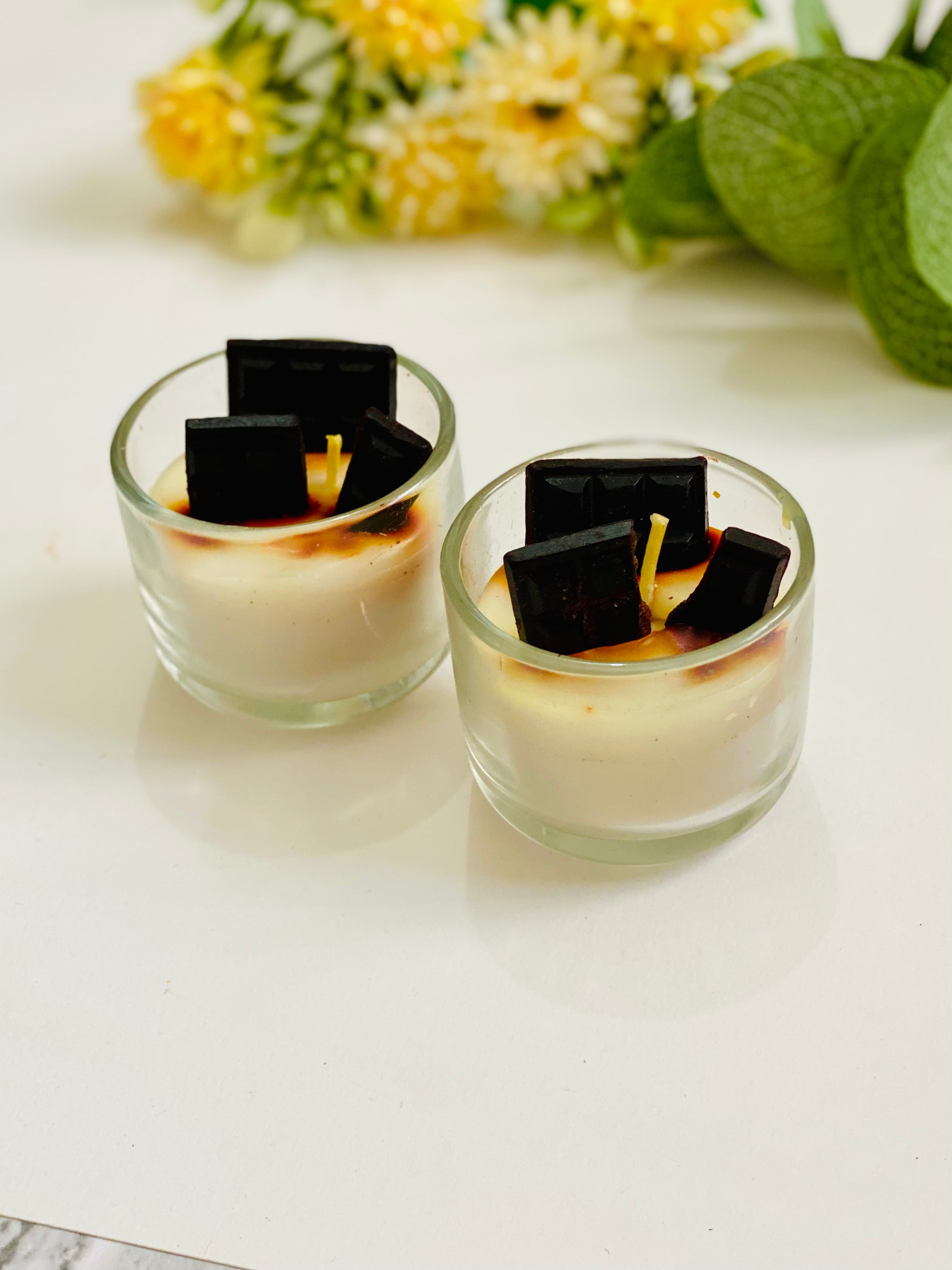 Choco Delight Candle (Pack Of 2)