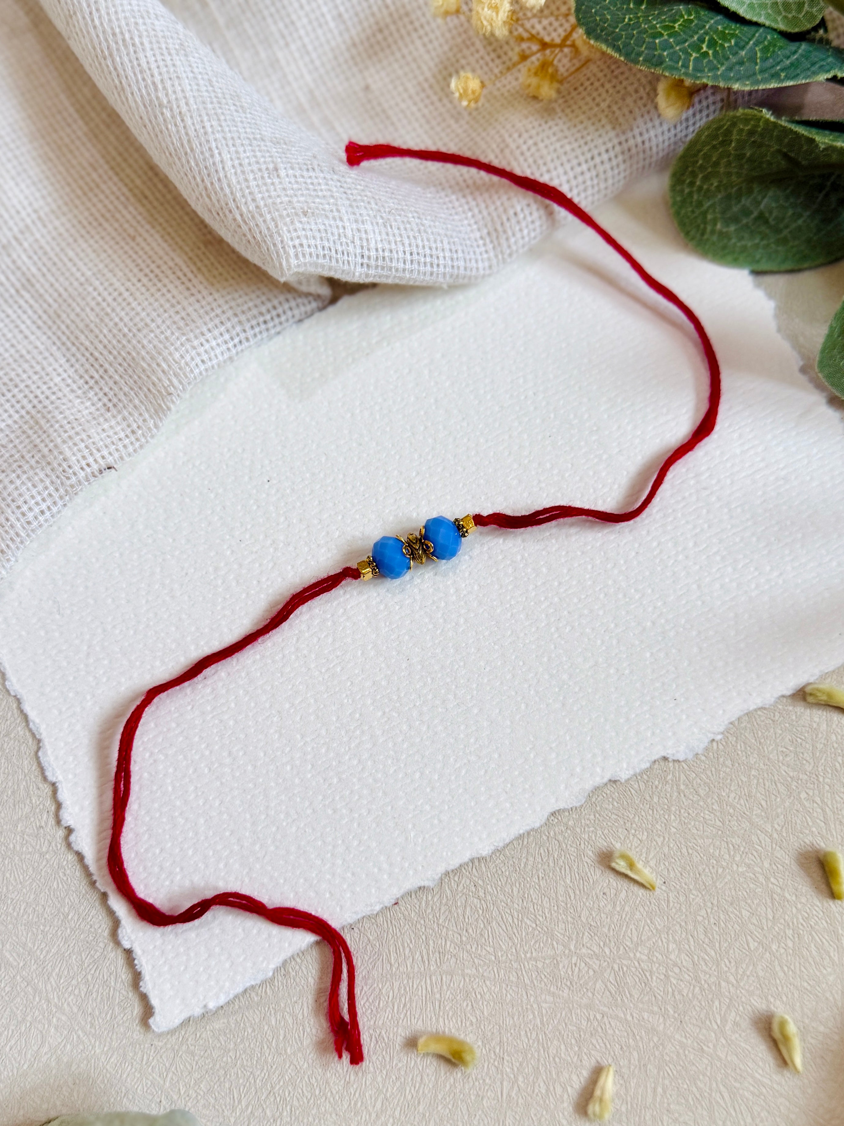 Crytal Bead Bhai Rakhi
