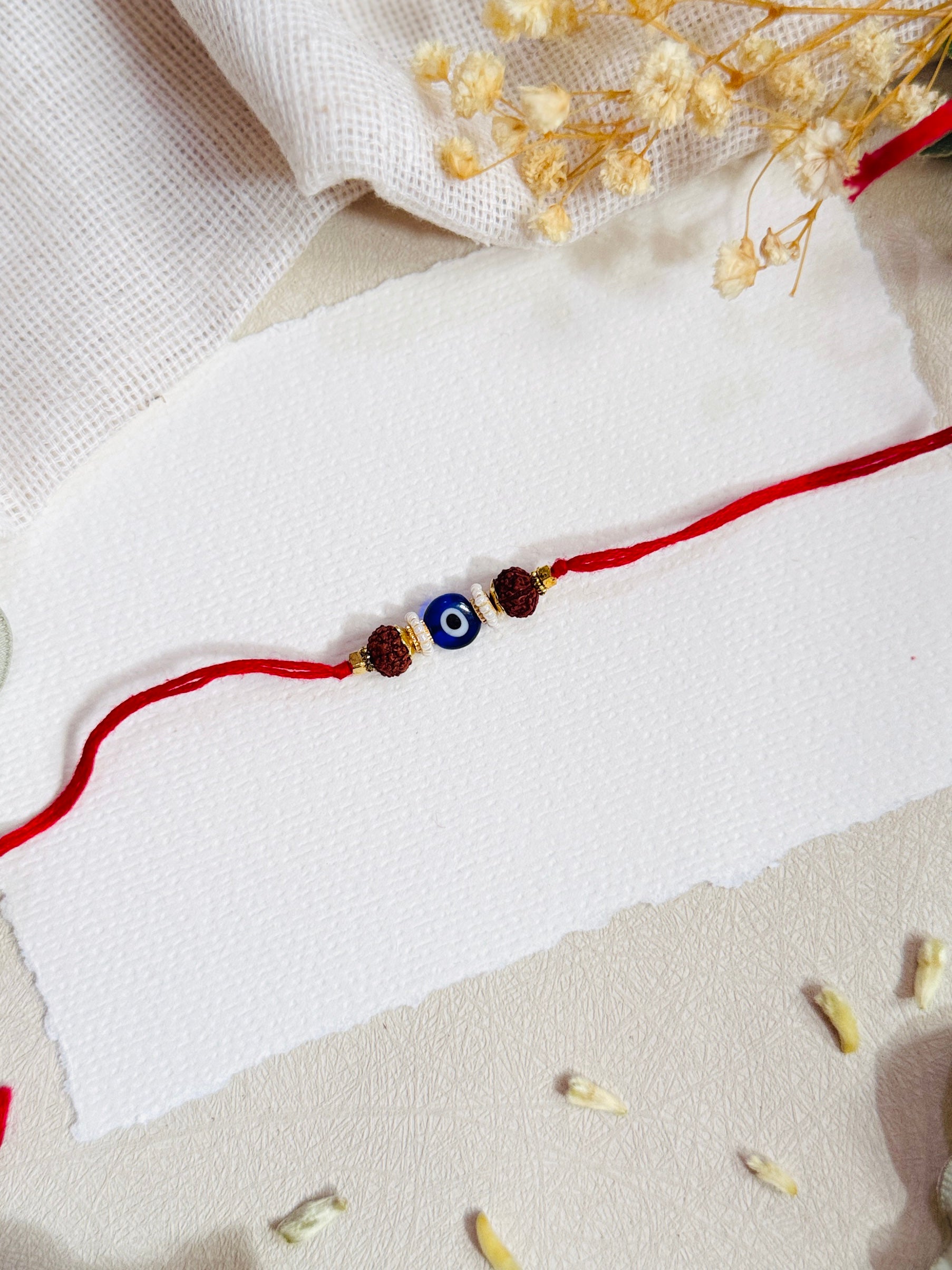 Evil Eye Divine Bead Rakhi