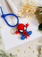 Spiderman Convertible Kids Rakhi & Keychain