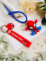 Spiderman Convertible Kids Rakhi & Keychain