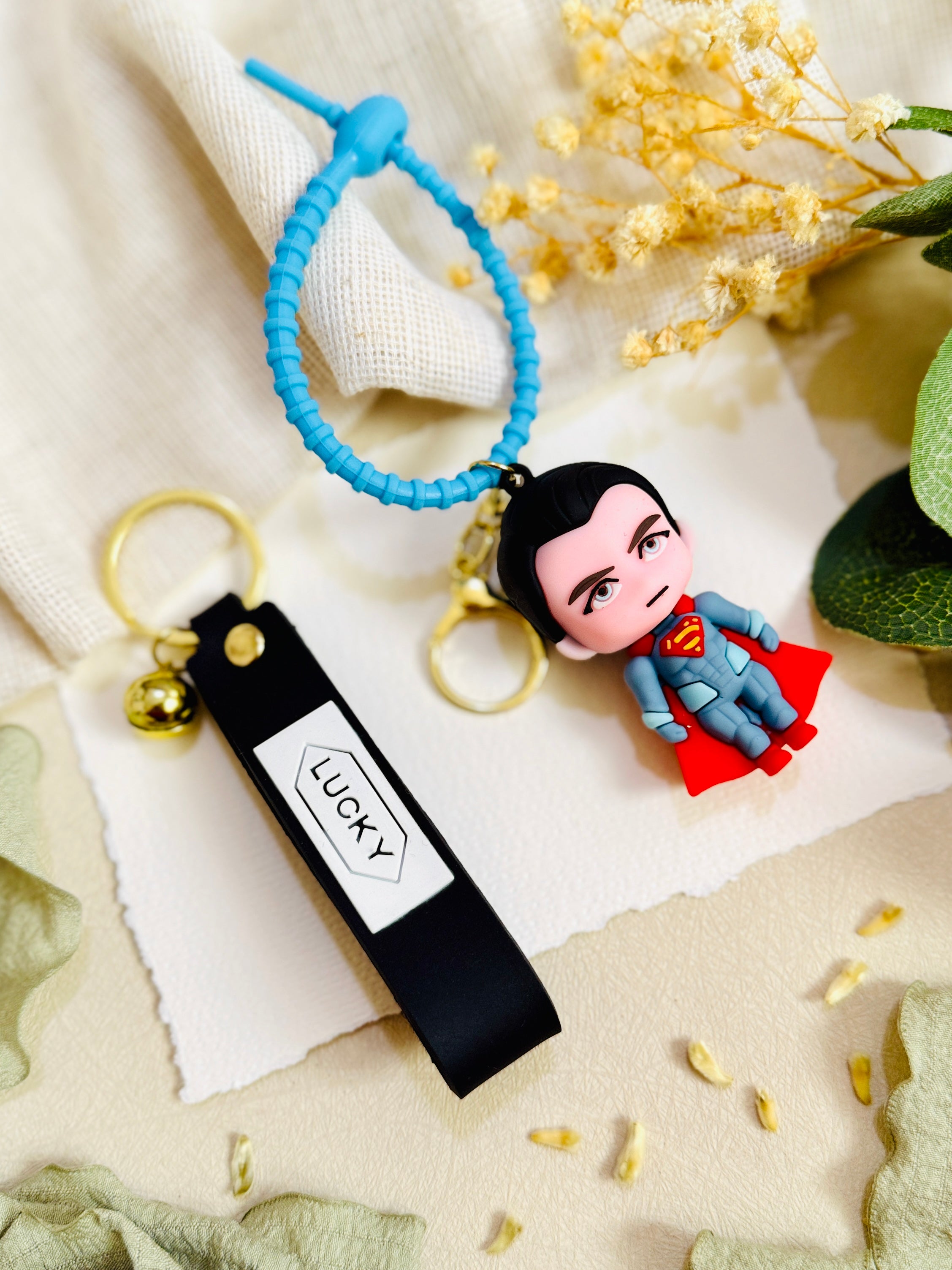 Batman Convertible Kids Rakhi & Keychain
