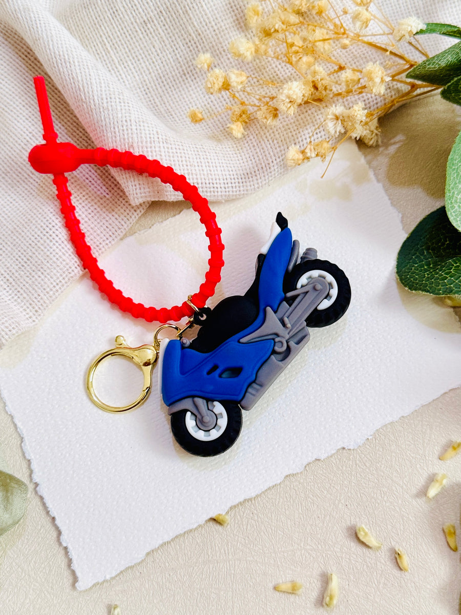 Sports Bike Convertible Kids Rakhi & Keychain