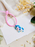 Small Unicorn Ruber Belt Kids Rakhi