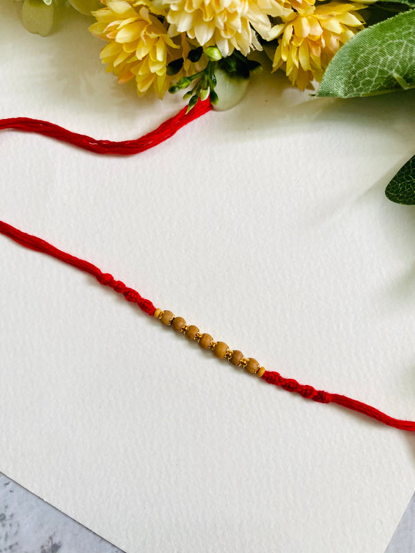 Sukhad (Tulsi Beads) Bhai Rakhi