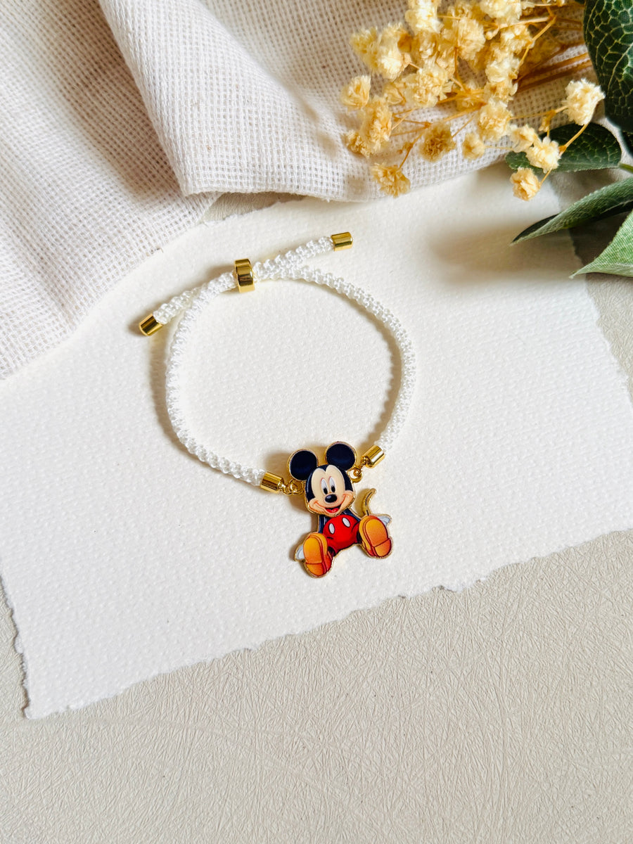 Mickey Playful Dangling Rakhi
