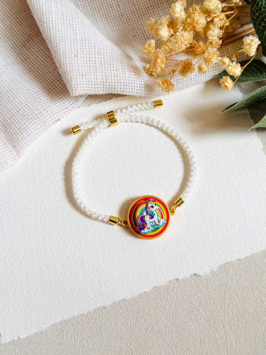 Unicorn Playful Spinner Rakhi