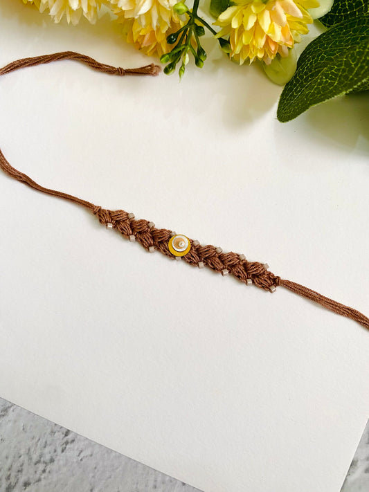 Evil Eye Crochet Band  Bhai Rakhi