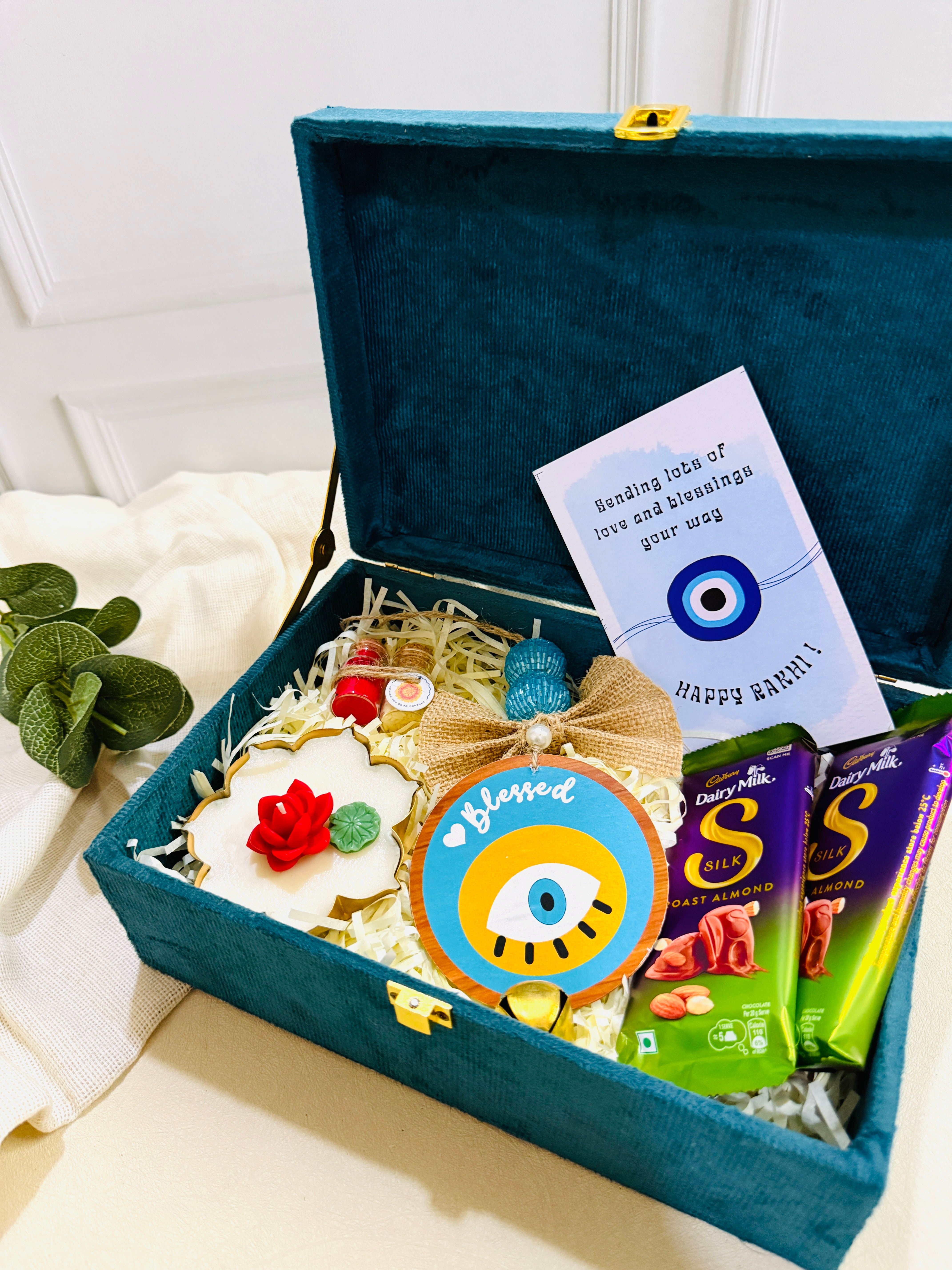 Big Rakhi Hamper With Chocloates
