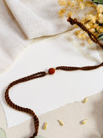 Big Rudraksha handmade bhai rakhi