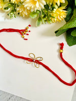 Golden Butterfly Bhabhi Rakhi