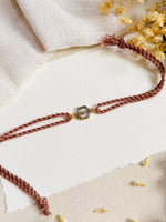Gold And Mother of Pearl Bhai Rakhi