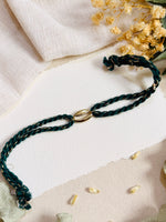 Golden Shell Center Rakhi