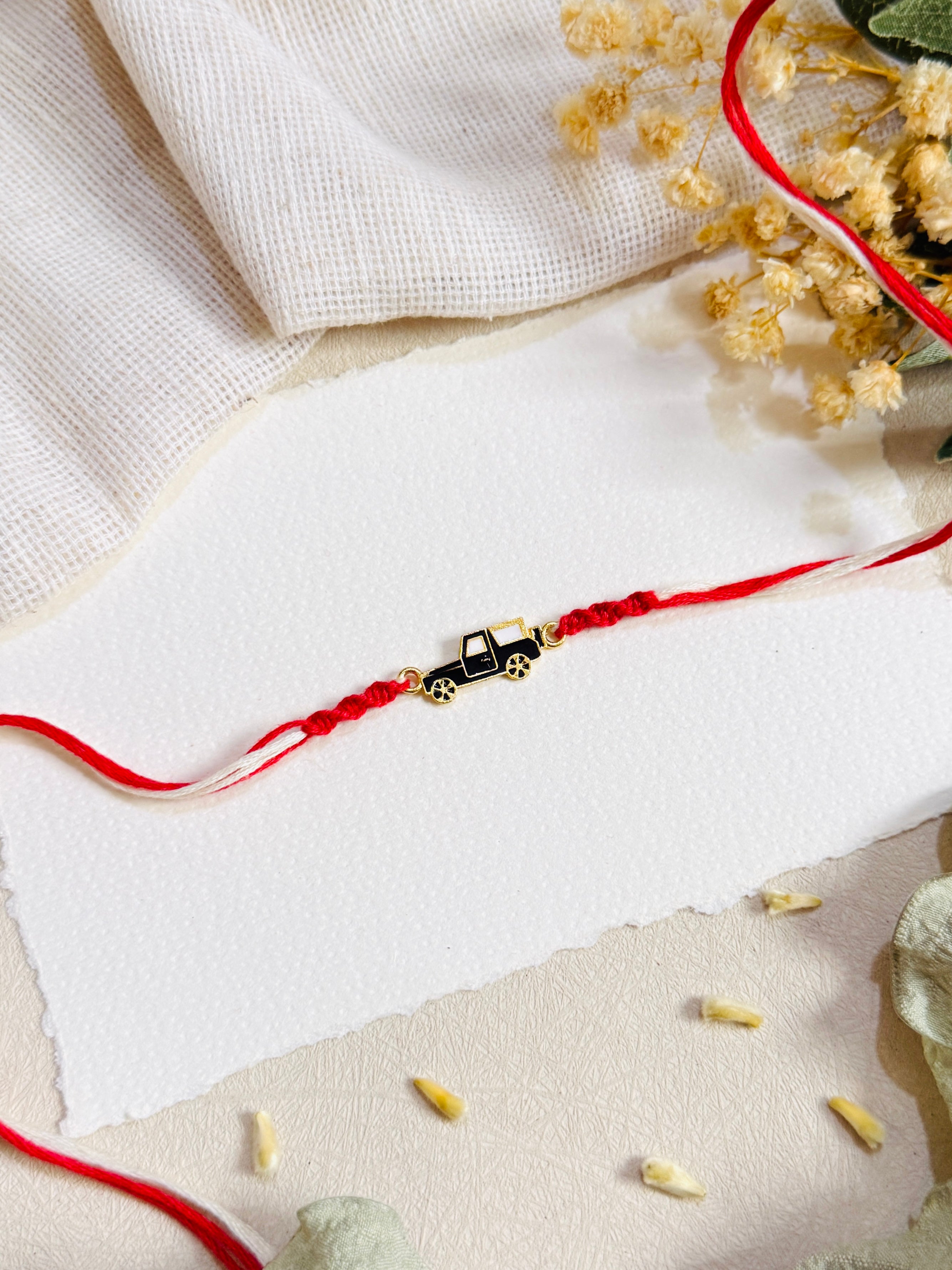 Jeep Charm Kids Rakhi